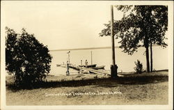 Douglas Lake, Ingleside Inn Michigan Postcard Postcard