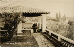 Balcony at Hotel Rancho Telva Taxco, Mexico Postcard Postcard