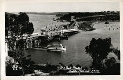 The Spit Bridge, Inner Harbour Sydney, Australia Postcard Postcard
