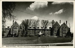 Balch Hall, Women's Dormitory, Cornell Univ Ithaca, NY Postcard Postcard