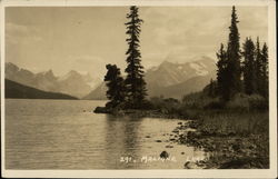 Maligne Lake, Jasper National Park Postcard
