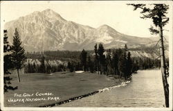 The Golf Course, Jasper National Park Postcard