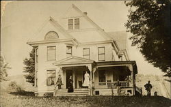 House Belonging To The Davison Brothers, 134 Acres Binghamton, NY Postcard Postcard