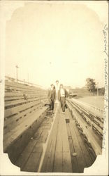 A Race Track at Binghamton, New York Postcard