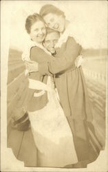 Three at Race Track Binghamton, NY Postcard Postcard