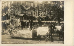 Song of Comus. Broome Co. centennial Postcard