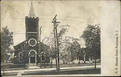 View of Church Postcard