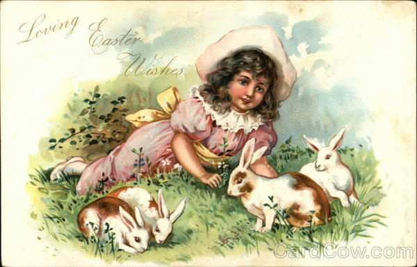 Loving Easter Wishes With Children