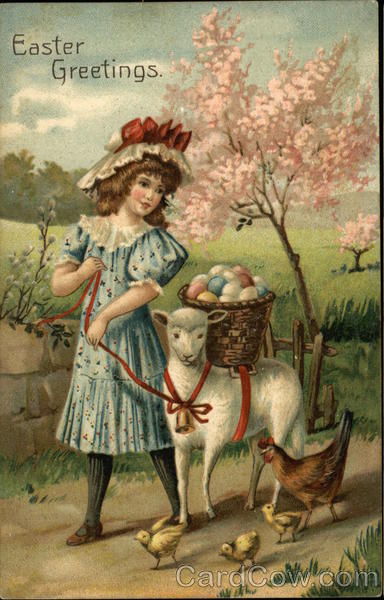 Easter Greetings With Children