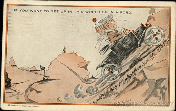 If You Want to get up in This World go in a Ford Advertising