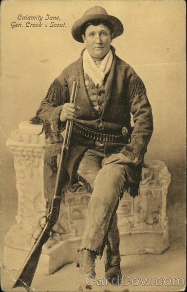 Calamity Jane, Gen. Crook's Scout Cowboy Western