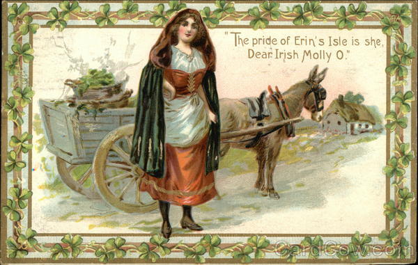 The Pride of Erin's Isle is She, Dear Irish Molly O