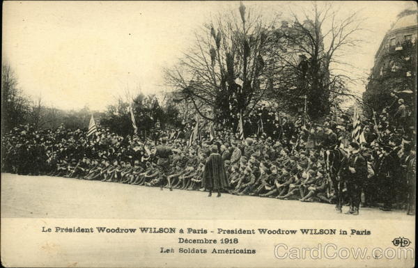 President Woodrow Wilson in France, December 1918 Presidents