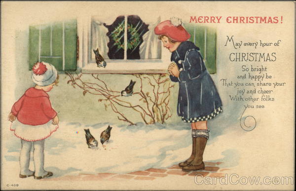 Merry Christmas! May Every House of Christmas So Bright and Happy be