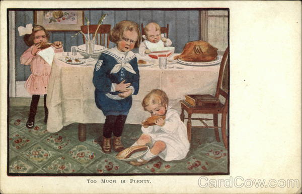 Too Much is Plenty Comic, Funny