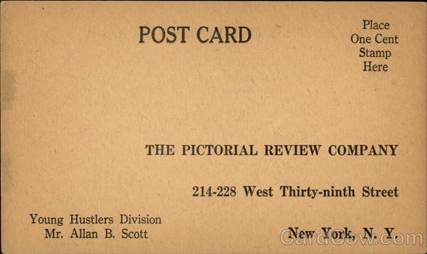 President's Class Hustlers Sales Report, The Pictorial Review Company