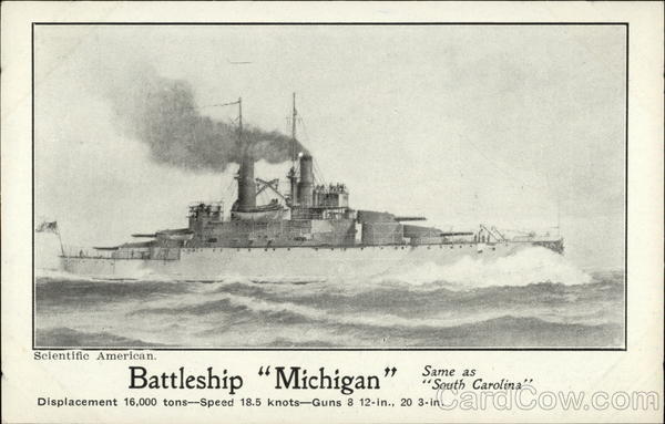 Battleship Michigan Navy