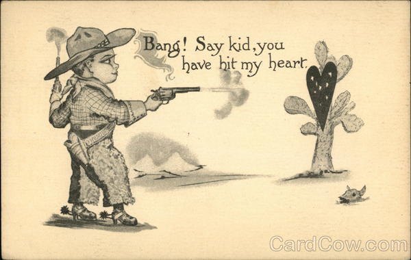 Bang! Say, kid, You Have Hit my Heart Bernhardt Wall