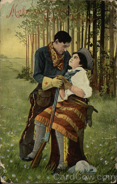 May Your Eyes Behave Themselves Cowboy Western