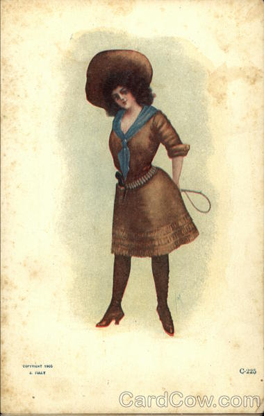 Cowgirl in Heels Cowboy Western