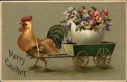 Merry Easter Postcard