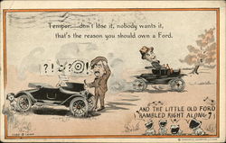 Temper - Don't Lose it, Nobody Wants it, That's the Reason you Should Own a Ford Postcard