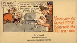 Have Your Oil Tested Free Today With the Gulf Test-O-Drop Postcard