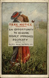 Take Notice an Opportunity to Acquire Highly Improved Property Postcard