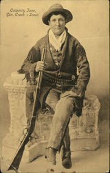 Calamity Jane, Gen. Crook's Scout Postcard