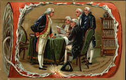 Framing the Declaration of Independence Postcard