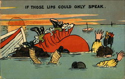 If Those Lips Could Only Speak Postcard