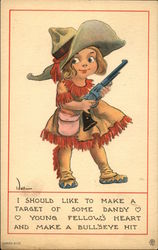 I should like to make a target of some dandy Postcard