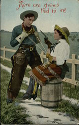 There are Strings Tied to Me Postcard