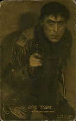 Wm. Hart, in "The Two Gun Man" Postcard