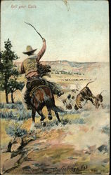 Roll Your Tails Postcard