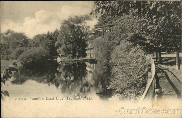Water View of Taunton Boat Club Massachusetts