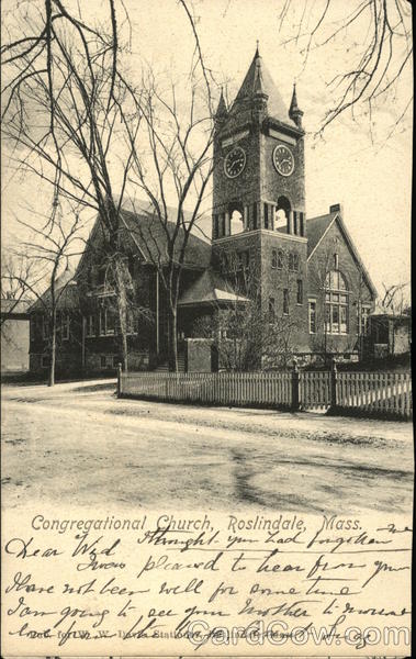 Congregational Church Roslindale Massachusetts