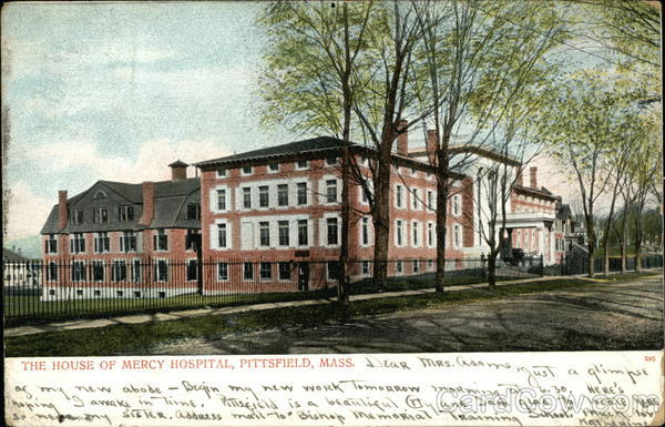 The House of Mercy Hospital Pittsfield Massachusetts