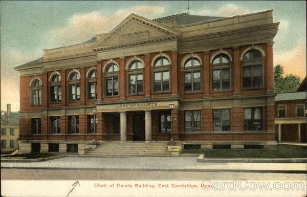 Clerk of Courts Building East Cambridge Massachusetts