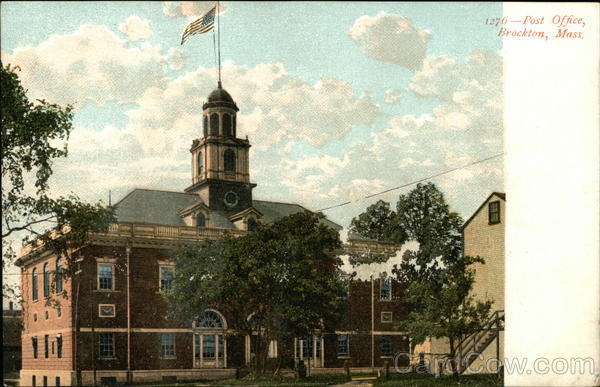 Post Office Brockton Massachusetts