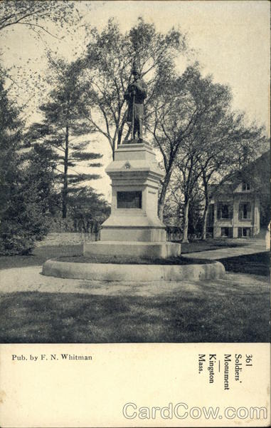 Soldiers Monument Kingston Massachusetts