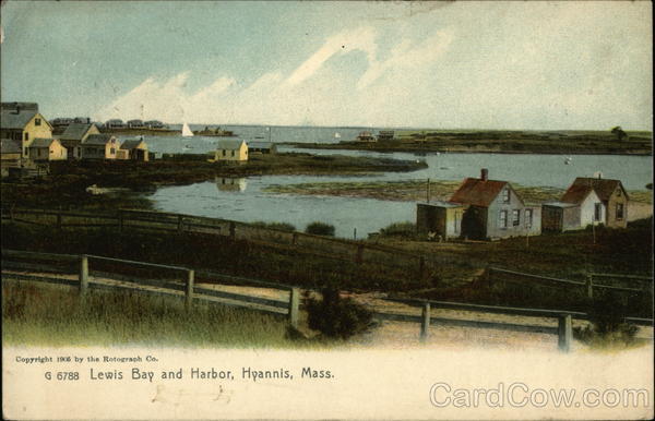 Lewis Bay and Harbor Hyannis Massachusetts