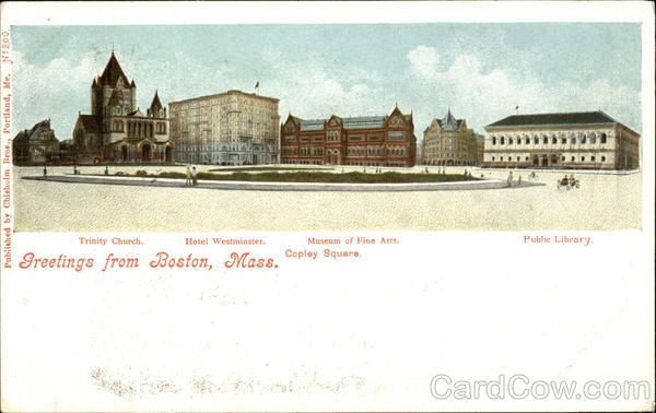 Copley Square Boston Massachusetts