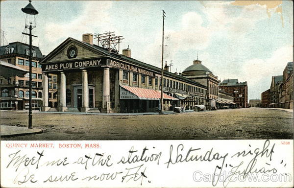 Quincy Market Boston Massachusetts