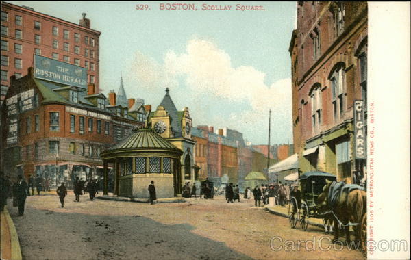 Scollay Square Boston Massachusetts