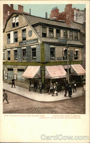 Old Corner Book Store Boston Massachusetts