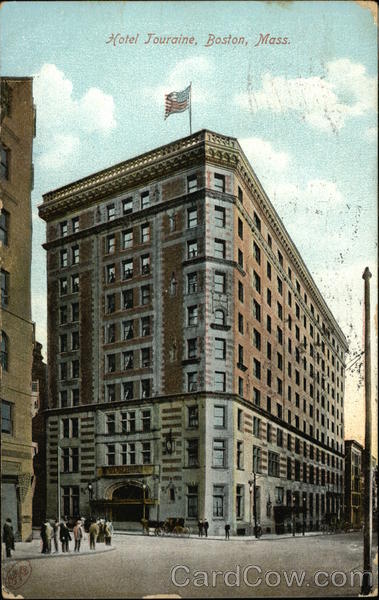 Hotel Touraine Boston Massachusetts