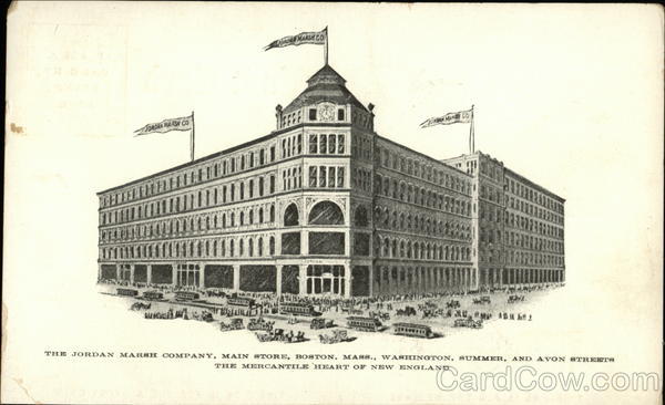 The Jordan Marsh Company - Main Store Boston Massachusetts