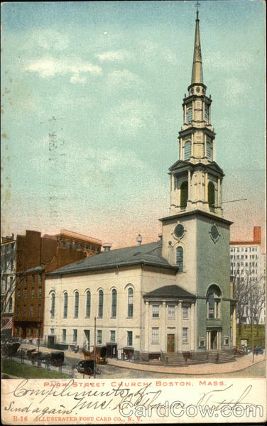 Park Street Church Boston Massachusetts