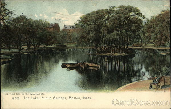 The Lake, Public Gardens Boston Massachusetts
